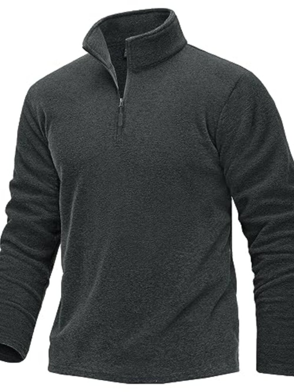TACVASEN Men's Quarter Zip Fleece Pullover Sweatshirt Long Sleeve Slim Fit Golf